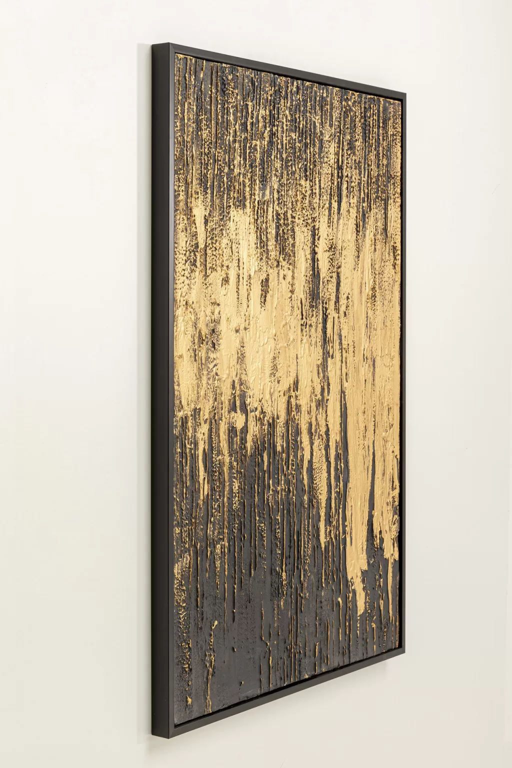 Taulut | Olohuone>KARE Design Abstract Black Kehystetty Taulu 80x120cm