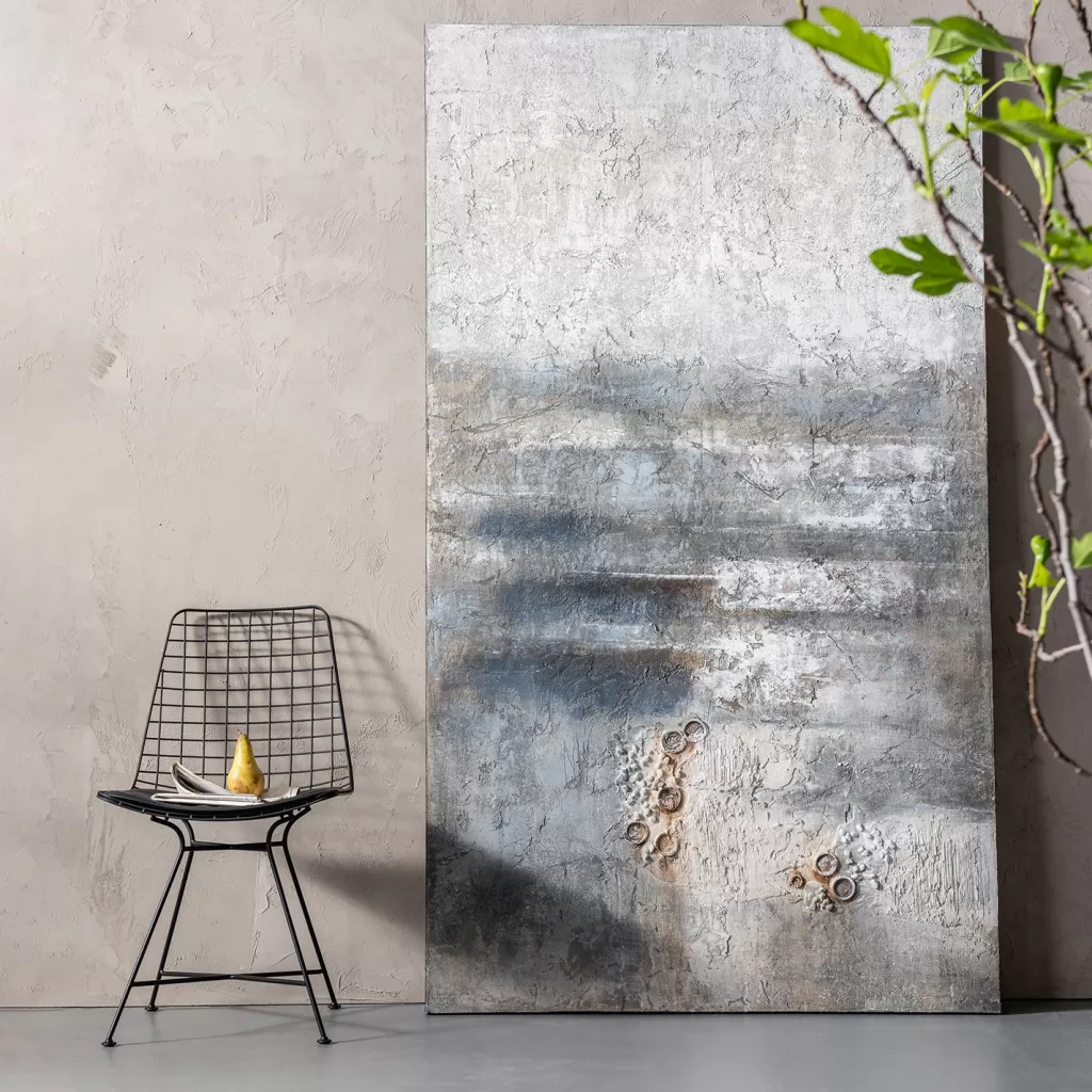 Taulut | Olohuone>KARE Design Abstract Into The Night Akryylimaalaus, Taulu 120x210cm
