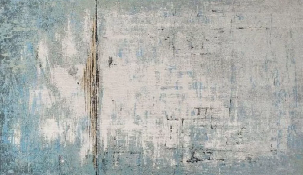 Matot>KARE Design Abstract Light Bluematto, Sininen 200x300cm