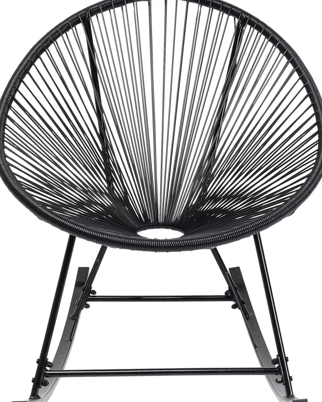 Nojatuolit>KARE Design Acapulco Keinutuoli, Musta
