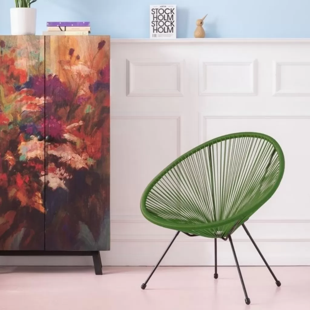 Nojatuolit>KARE Design Acapulco Nojatuoli, Vihreä