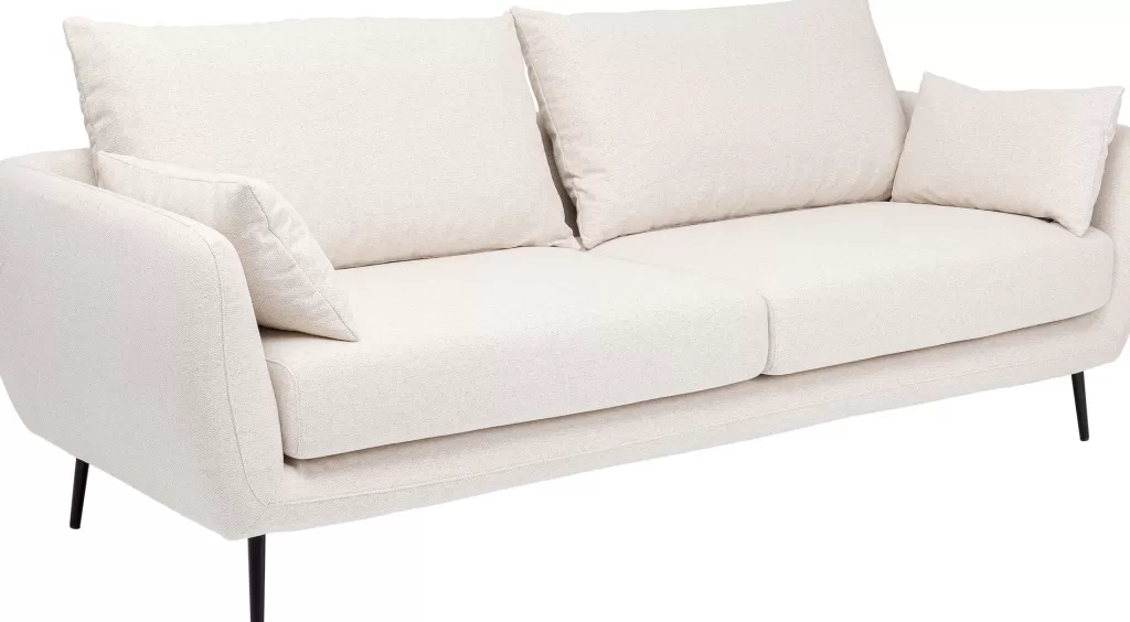 Sohvat | Olohuone>KARE Design Amalfi Sohva 2-istuttava, Kermanväårinen 219cm