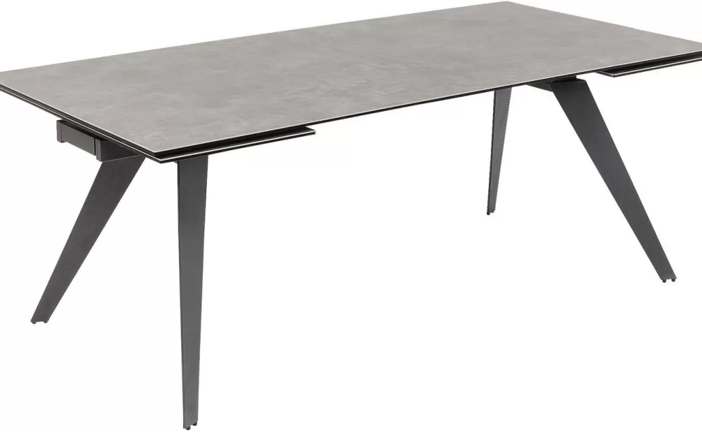 Pöydät>KARE Design Amsterdam Dark Jatkettava Pöytä 200(45+45)x100cm
