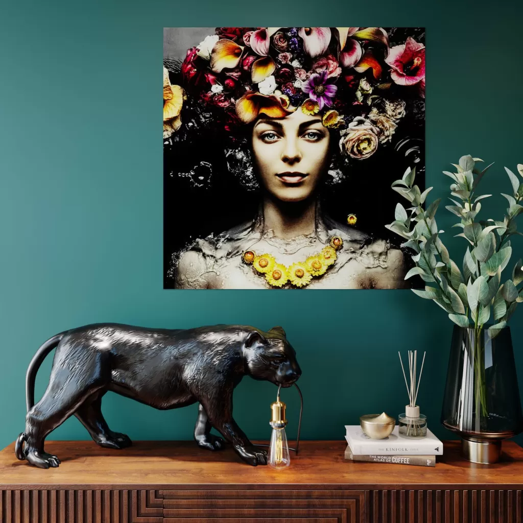 Lattiavalaisimet | Olohuone>KARE Design Animal Bagheera Pantteri Lattiavalaisin 40cm