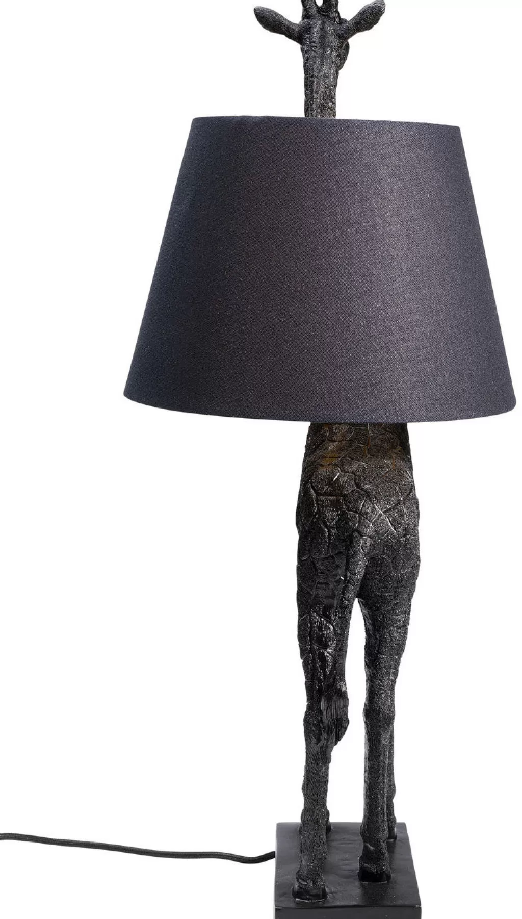 Pöytävalaisimet>KARE Design Animal Giraffe Kirahvi Pöytävalaisin, Matta Musta 71cm