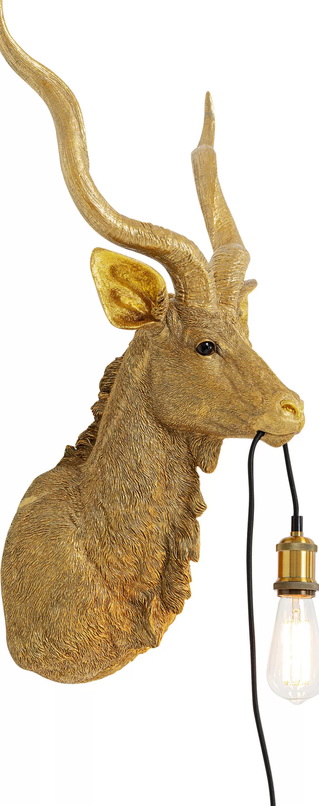 Seinävalaisimet>KARE Design Animal Goat Vuohi Seinävalaisin Kulta 45x74cm