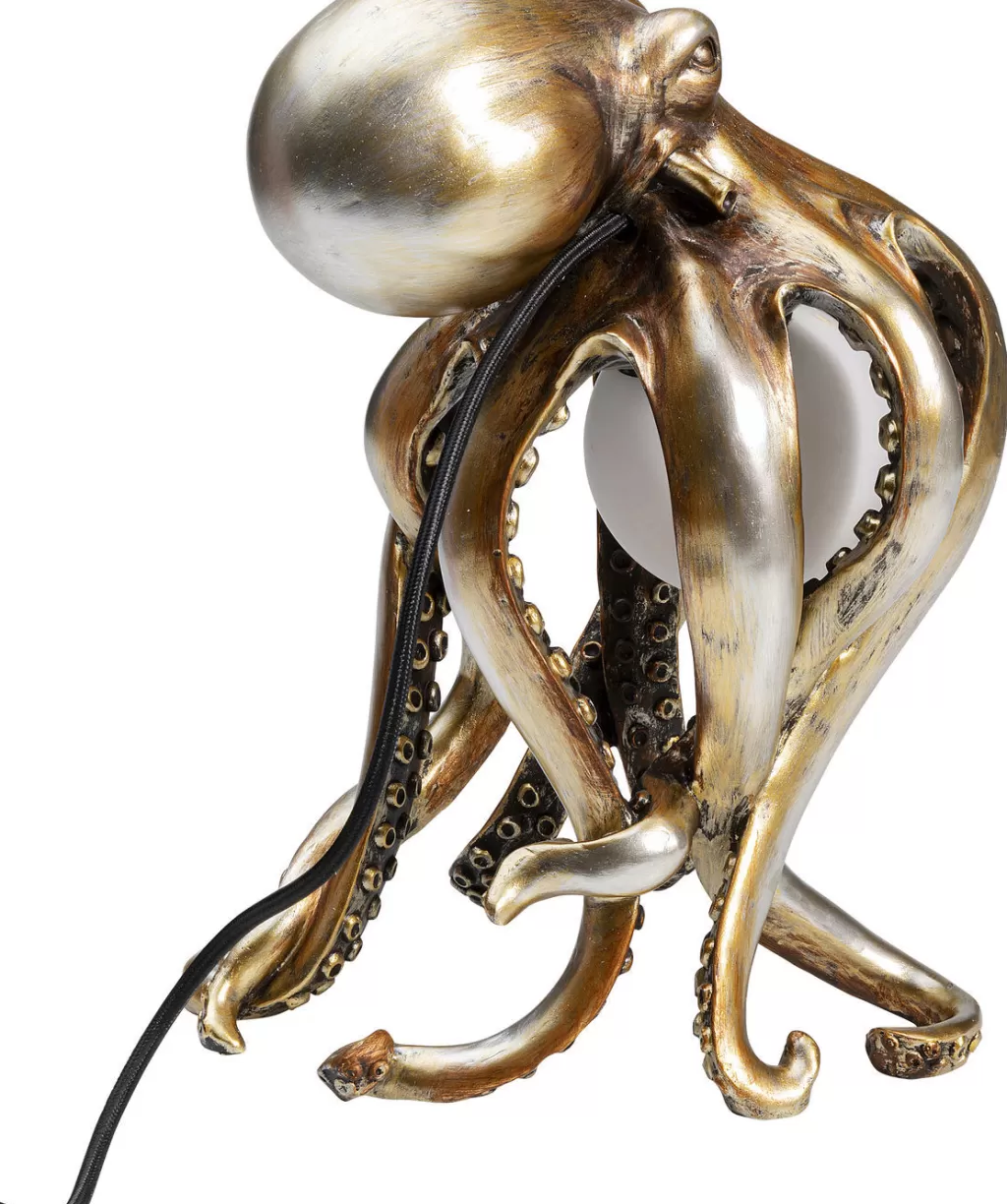 Pöytävalaisimet>KARE Design Animal Octopus Mustekala Pöytävalaisin 34cm