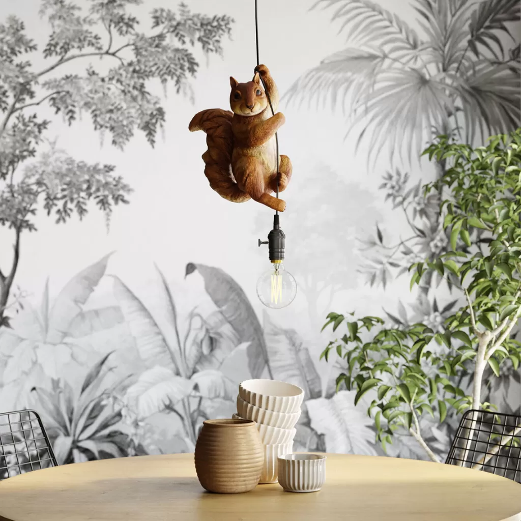 Riippuvalaisimet>KARE Design Animal Squirrel Orava Riippuvalaisin 20cm