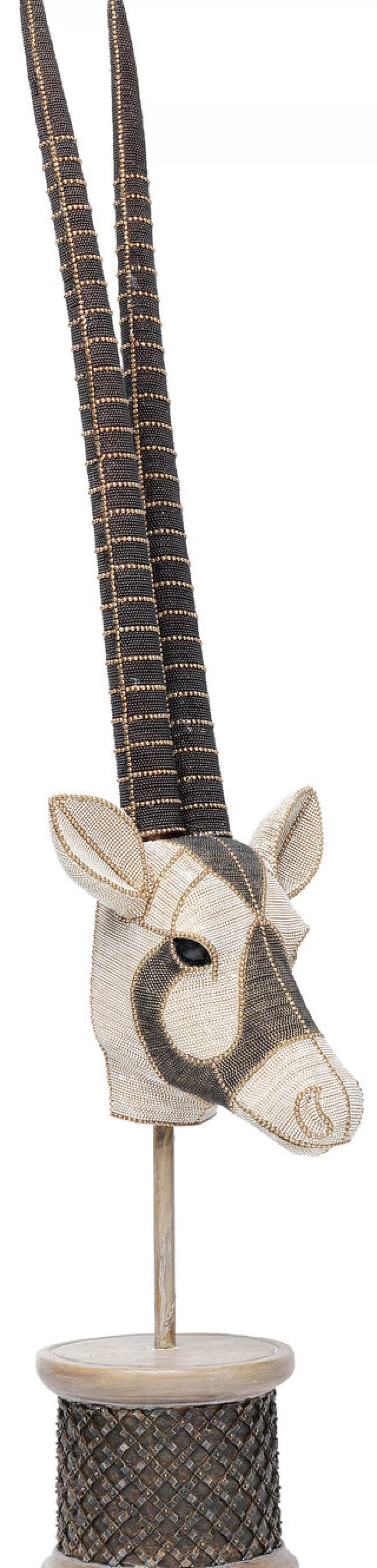 Jalalliset Koriste-Esineet>KARE Design Antelope Head Pearls Antilooppi Koriste-esine 124cm