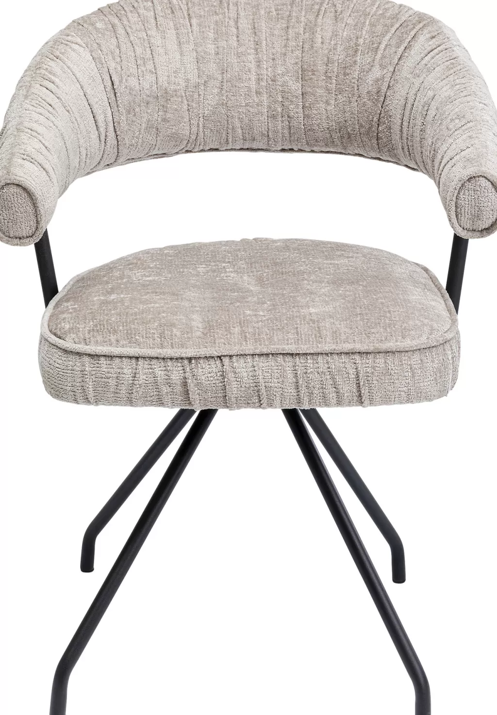 Tuolit>KARE Design Arabella Kääntyvä Tuoli Hopea