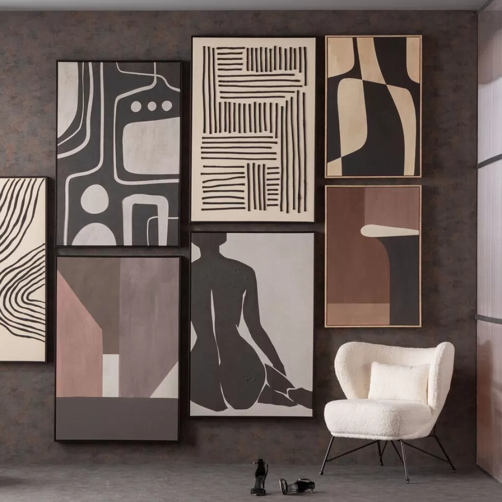 Taulut | Olohuone>KARE Design Artistic Line Canvas Taulu 70x110cm