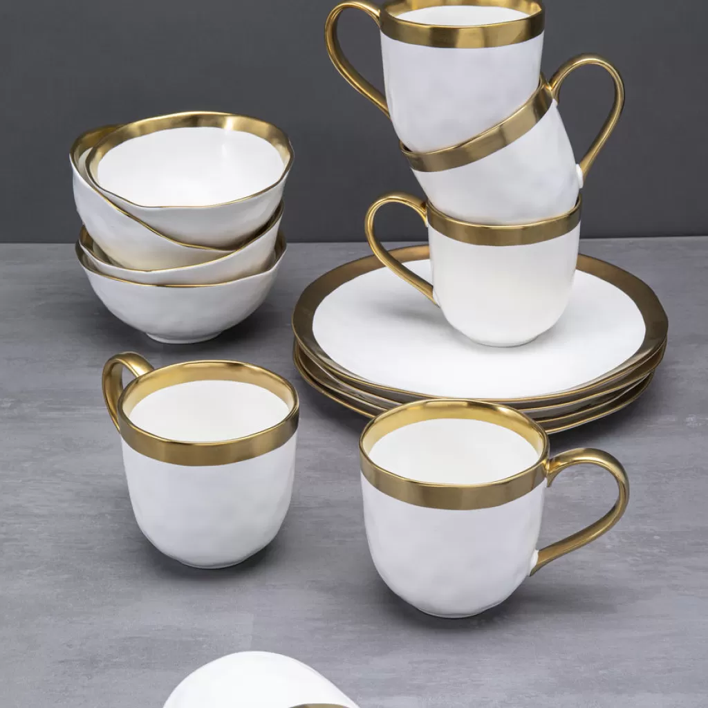 Mukit | Lautaset>KARE Design Bell Aamiaissetti (12/osaa)