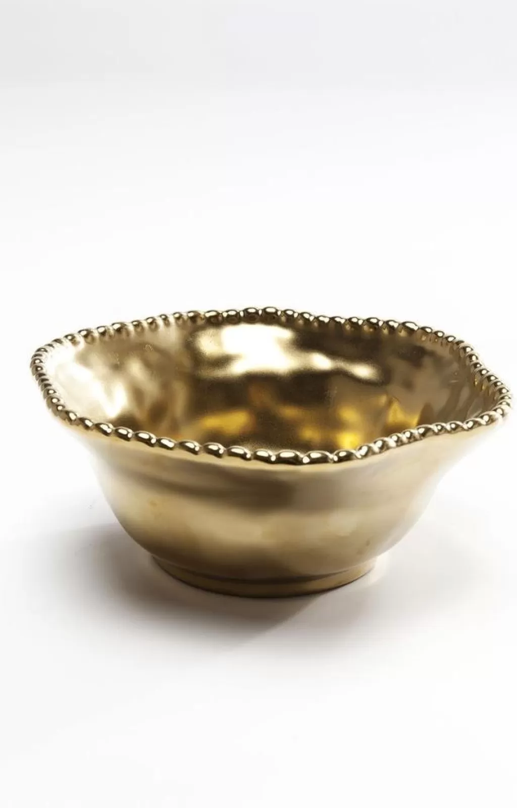 Astiat Snackseille>KARE Design Bell Kulho, Kulta Ø16cm