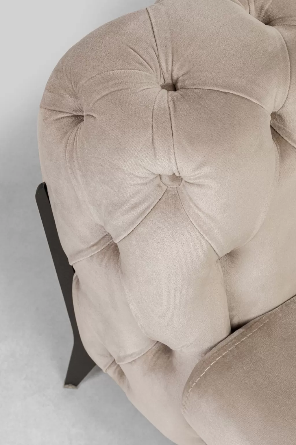 Olohuone | Kulmasohvat>KARE Design Bellissima Velvet Kulmasohva Taupe Oikea 240x180cm