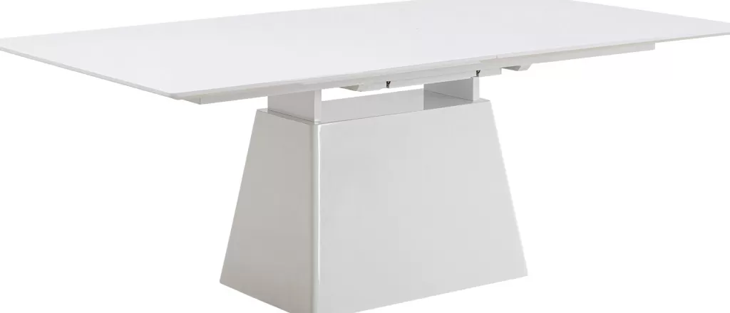 Pöydät>KARE Design Benvenuto Jatkettava Pöytä, Valkoinen 200(50)x110cm