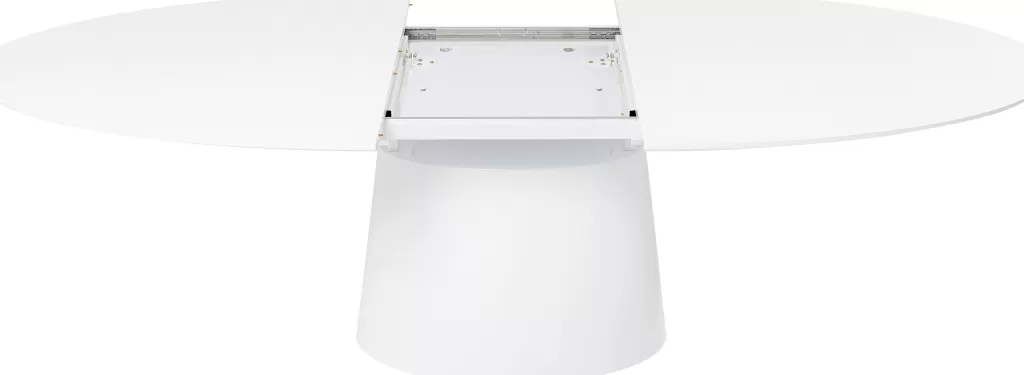 Pöydät>KARE Design Benvenuto Jatkettava Pöytä, Valkoinen 200(50)x110cm