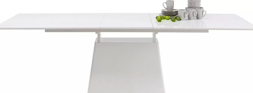 Pöydät>KARE Design Benvenuto Jatkettava Pöytä, Valkoinen 200(50)x110cm