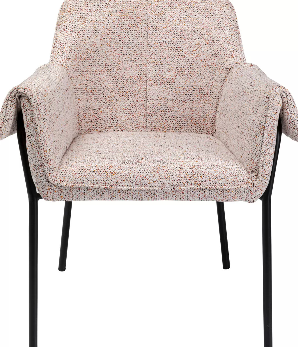 Tuolit>KARE Design Bess Flitter Tuoli Käsinojilla, Beige
