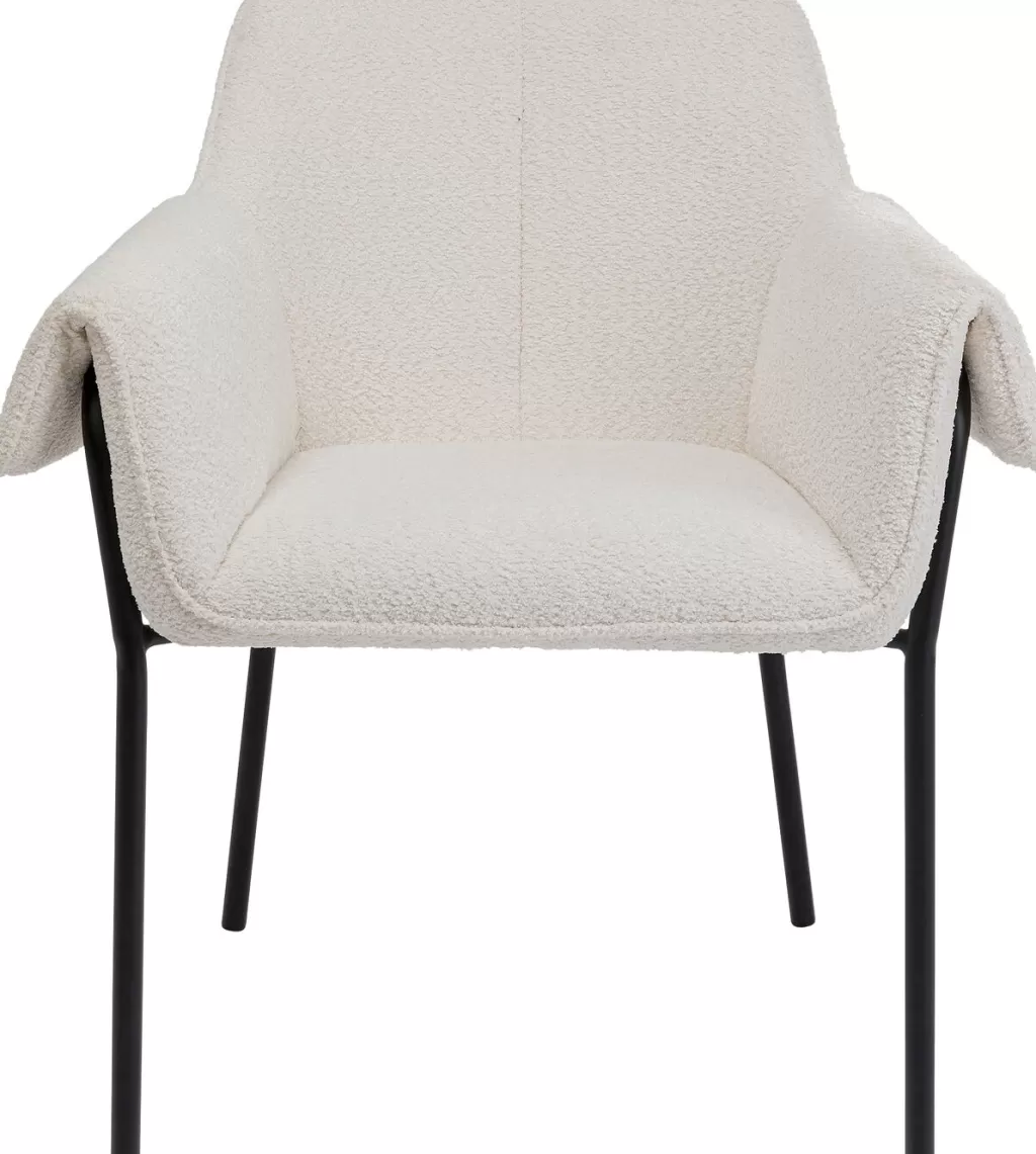 Tuolit>KARE Design Bess Tuoli Käsinojilla, Kermanvärinen