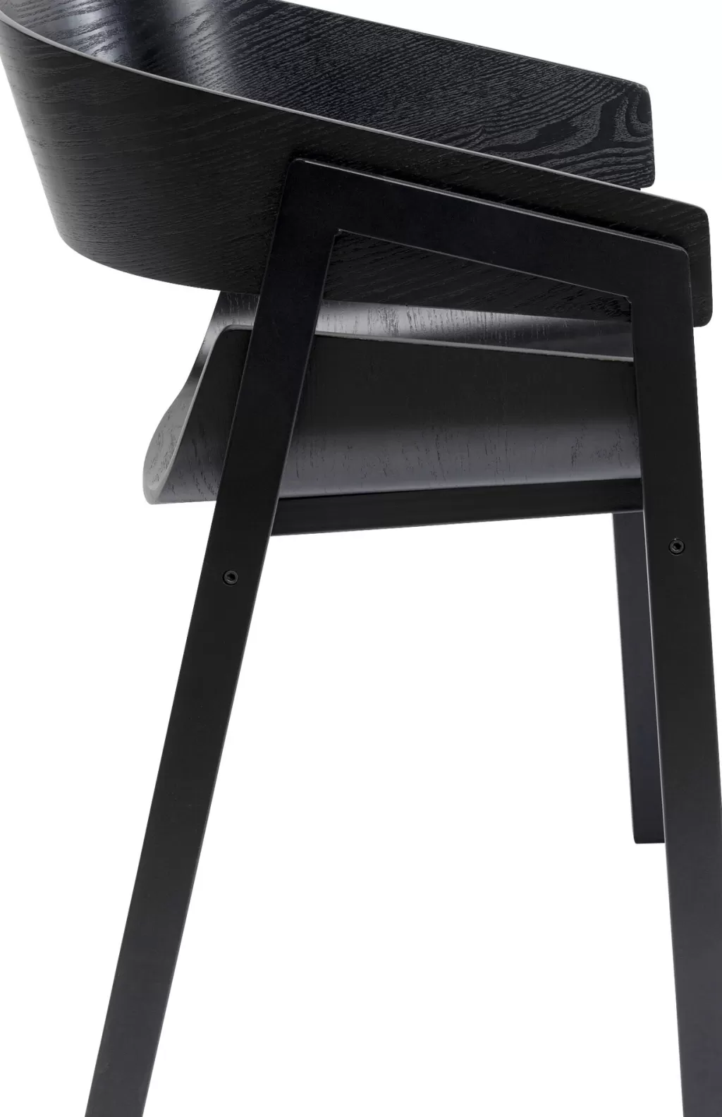 Tuolit>KARE Design Biarritz Tuoli Käsinojilla Musta