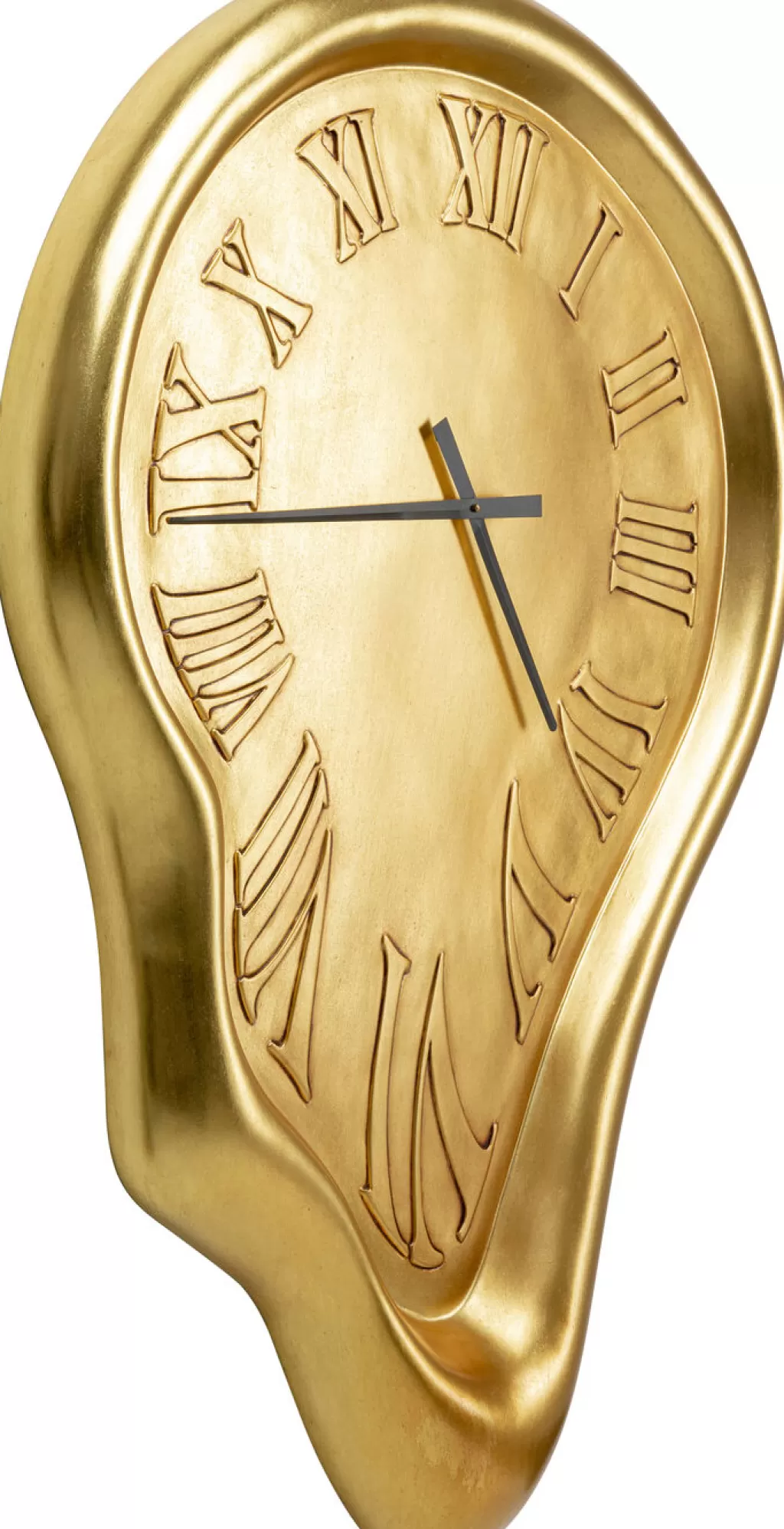 Kellot>KARE Design Big Drop Gold Seinäkello 92x127cm