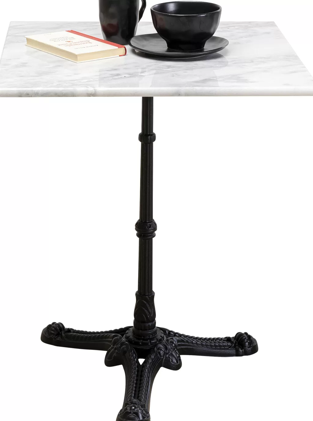 Pöydät | Baaripöydät>KARE Design Bistro Kaffeehaus Square Pöytä, Valkoinen 60x60cm