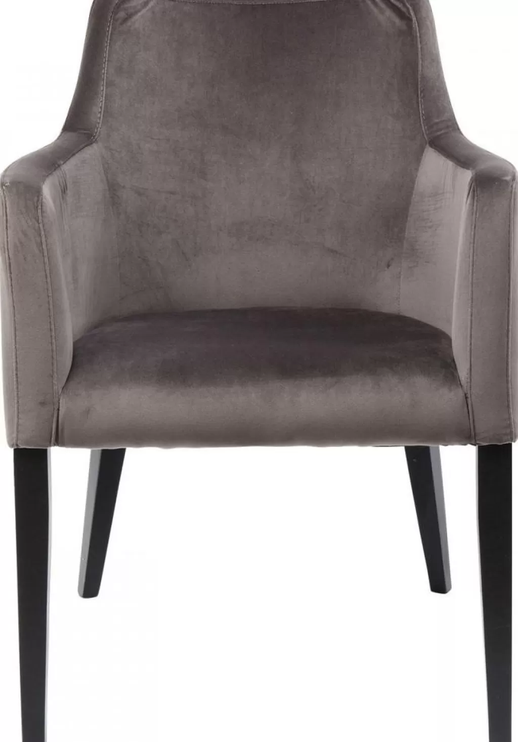 Tuolit>KARE Design Black Mode Velvet Tuoli Käsinojilla, Harmaa