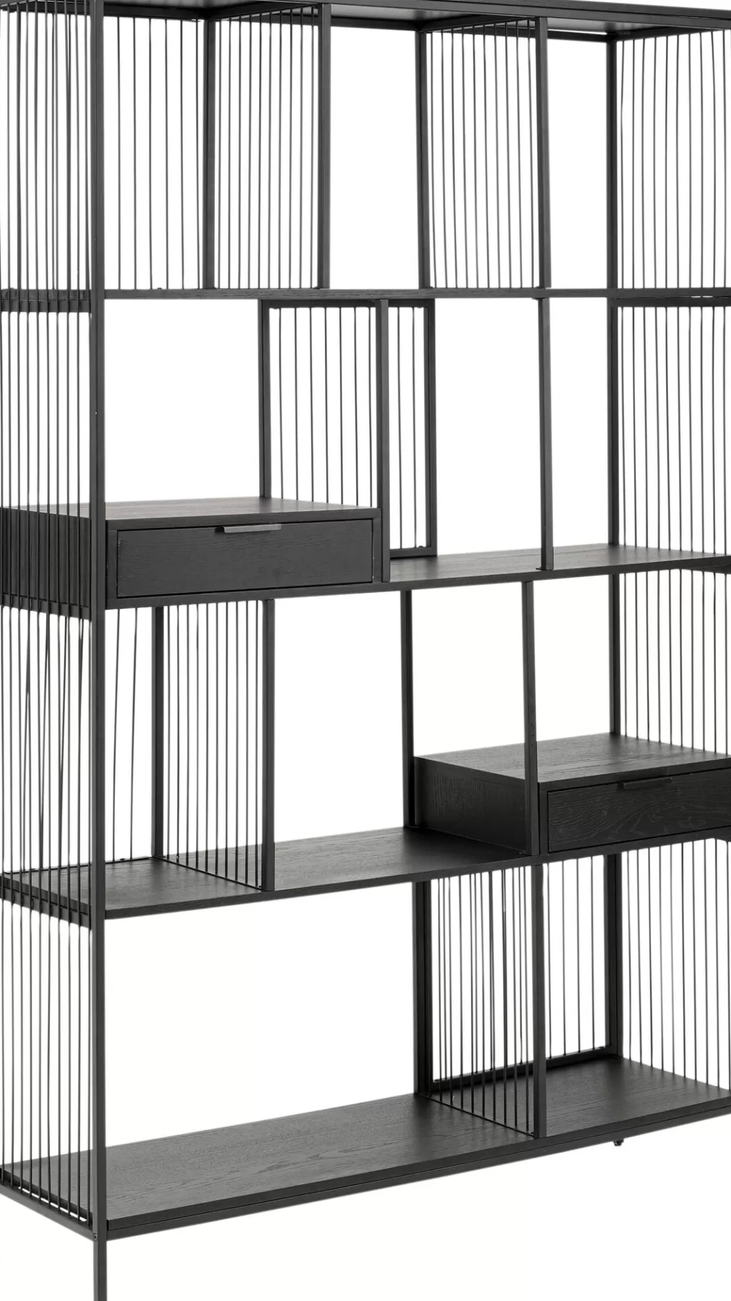Hyllyt>KARE Design Bologna Hylly Musta 125x200cm