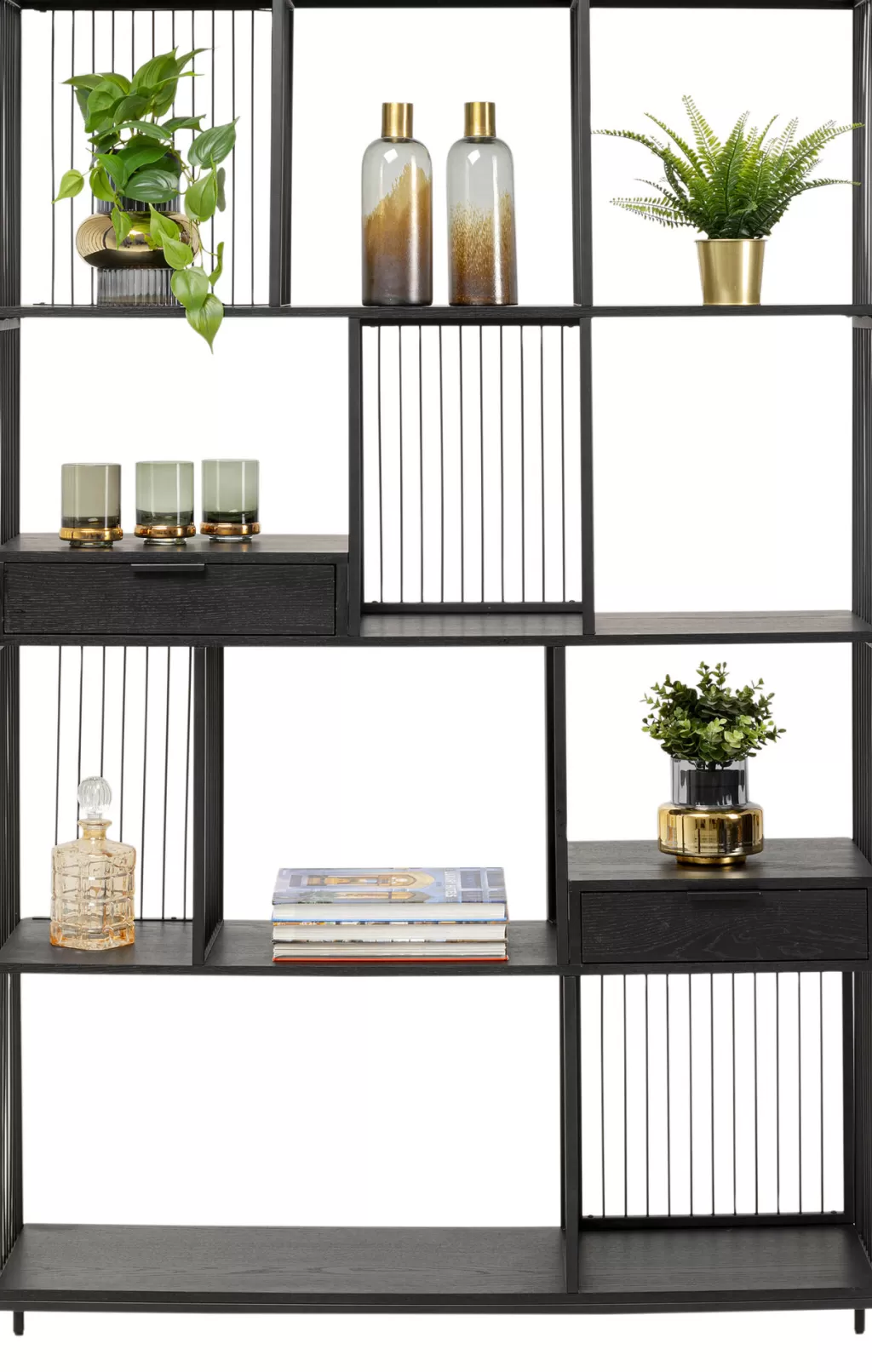 Hyllyt>KARE Design Bologna Hylly Musta 125x200cm