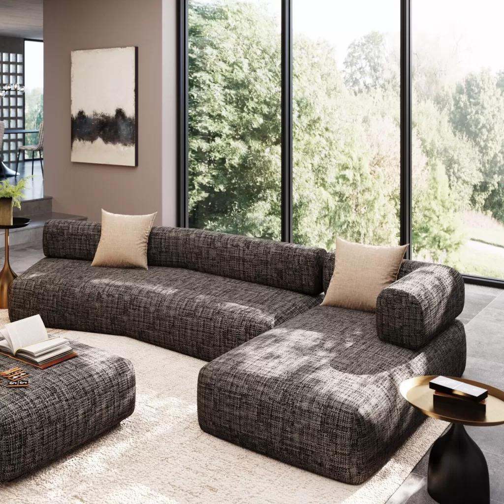 Olohuone | Kulmasohvat>KARE Design Bow Kulmasohva Oikea