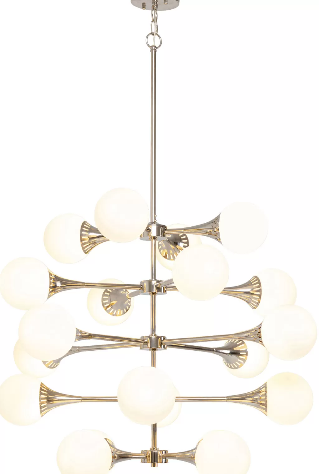 Riippuvalaisimet>KARE Design Bulb Fiction 20 Riippuvalaisin Hopea Ø102cm