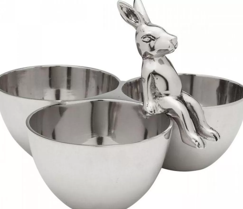 Astiat Snackseille>KARE Design Bunny Tre Pupu Kulho, Hopea