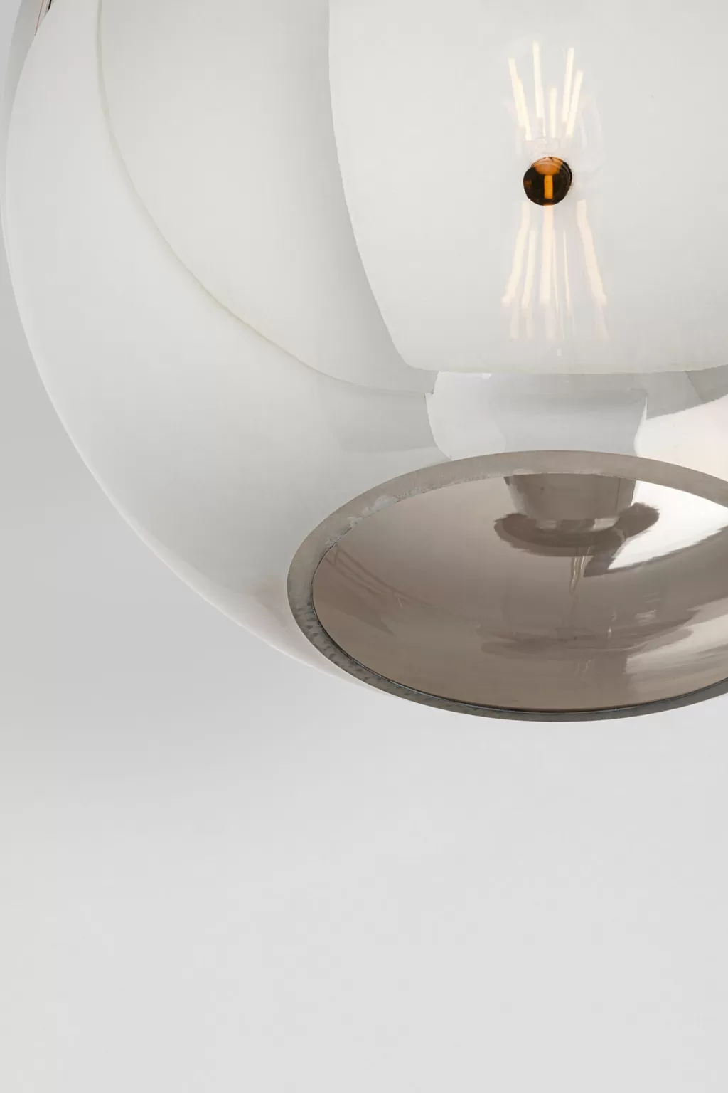 Riippuvalaisimet>KARE Design Caldaia Riippuvalaisin Hopea Ø35cm