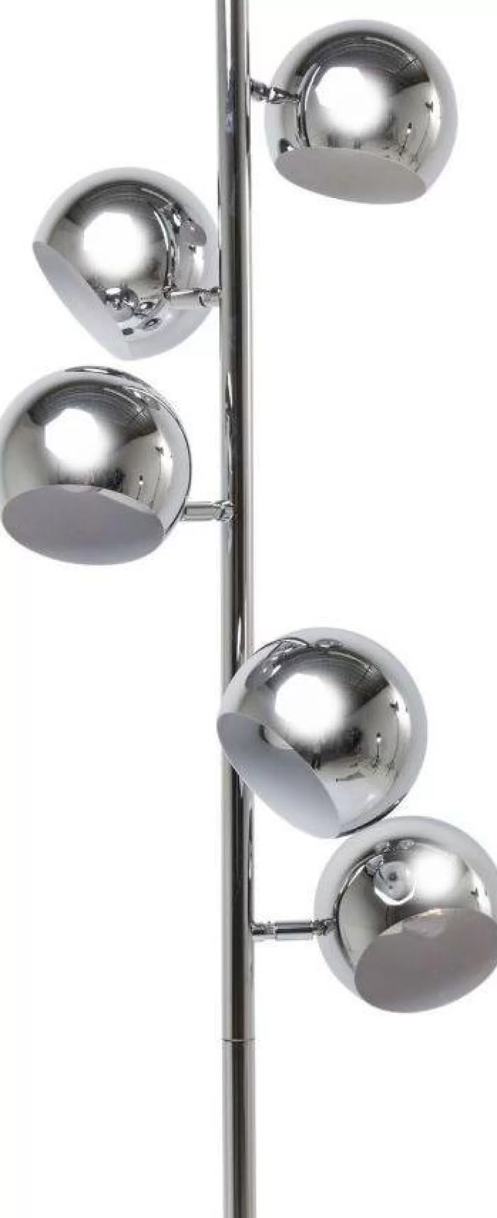 Lattiavalaisimet | Olohuone>KARE Design Calotta Chrome 5-lite Lattiavalaisin