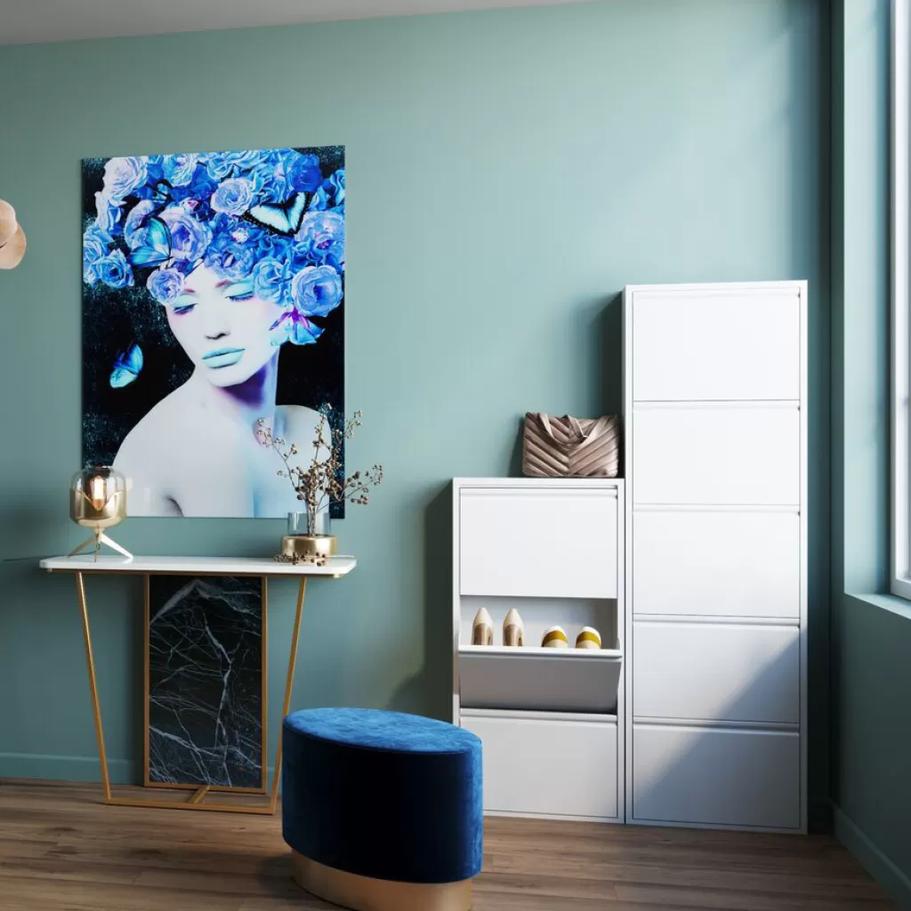 Kenkäkaapit>KARE Design Caruso 5 Kenkäkaappi, Valkoinen (MO)