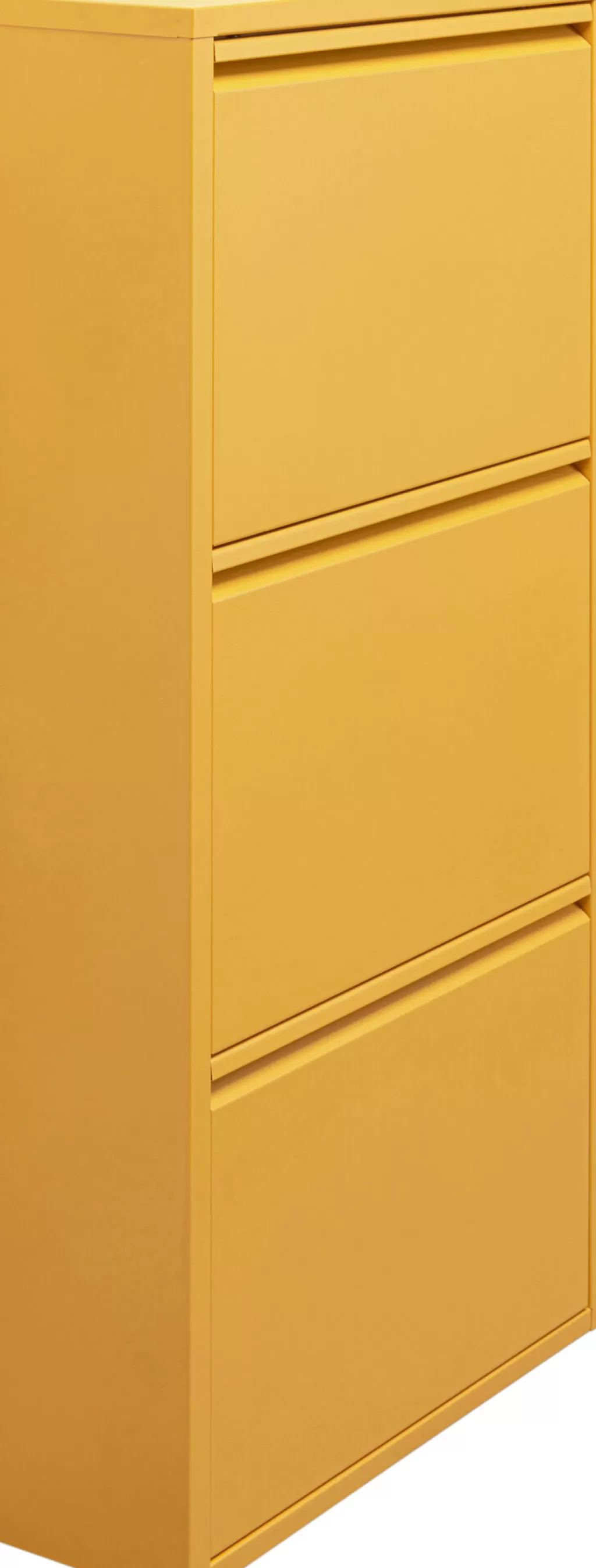 Kenkäkaapit>KARE Design Caruso Kenkäkaappi Keltainen 3 Lokeroa