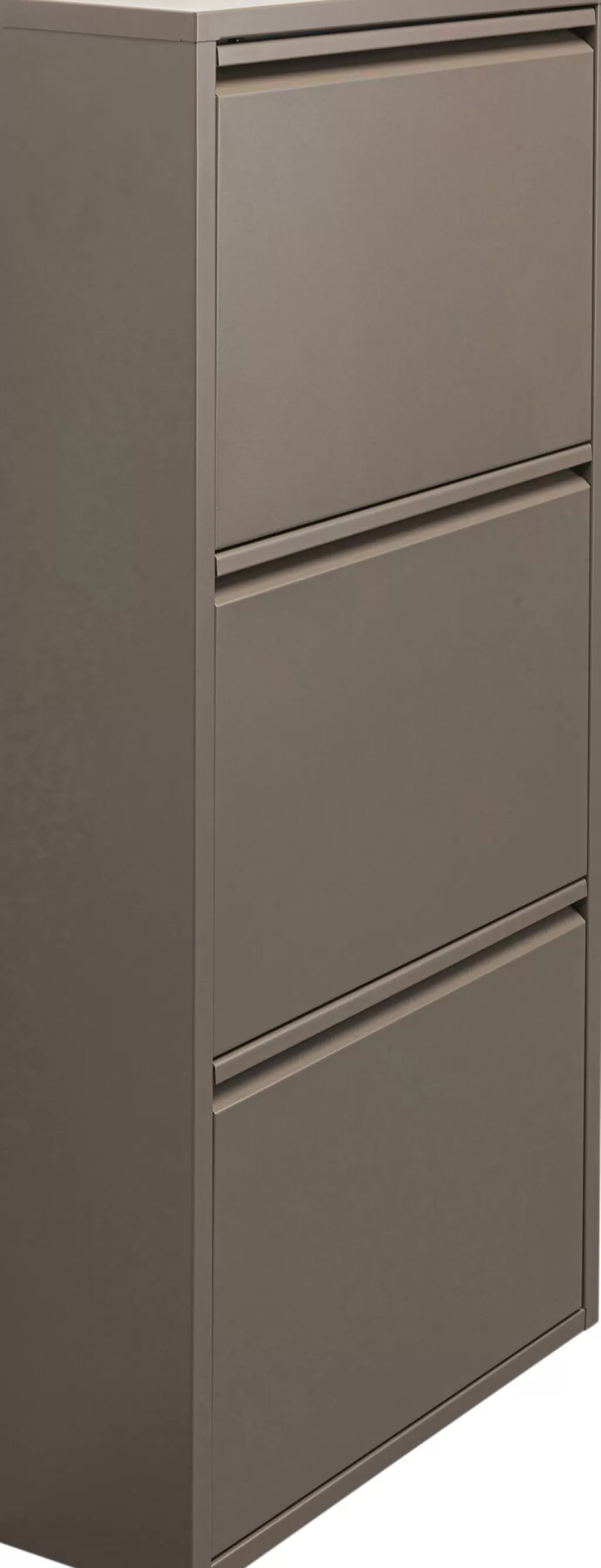 Kenkäkaapit>KARE Design Caruso Kenkäkaappi Taupe 3 Lokeroa