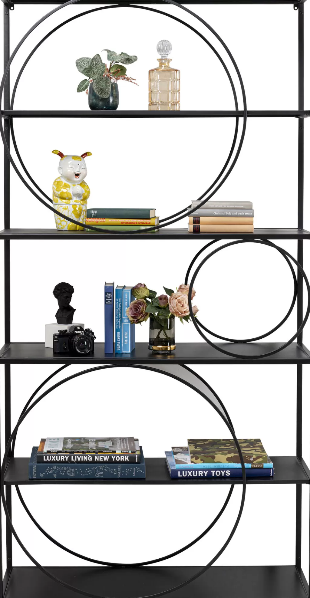 Hyllyt>KARE Design Circle Hylly, Musta 100x200cm