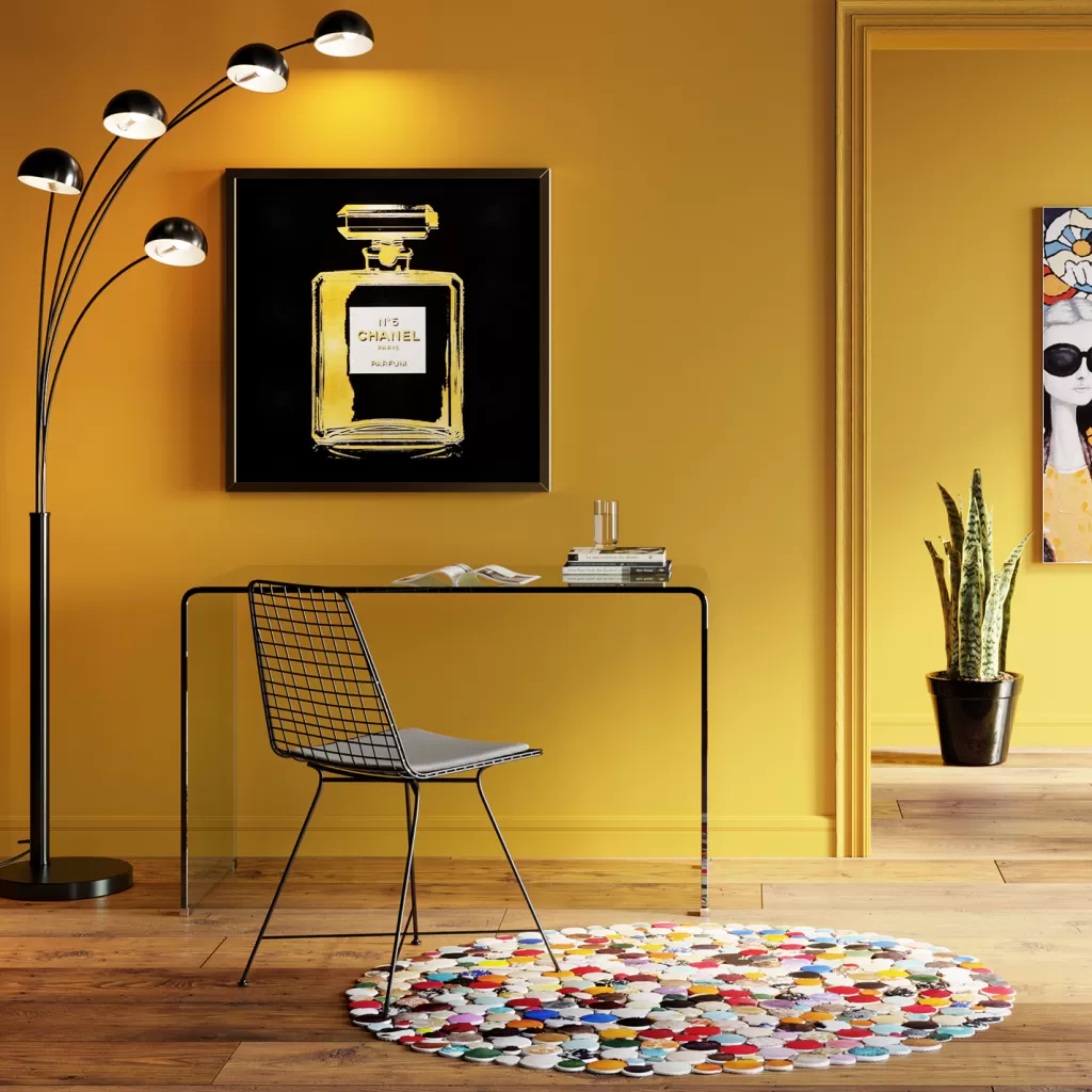 Matot>KARE Design Circle Multi Pyöteä Matto Ø150cm