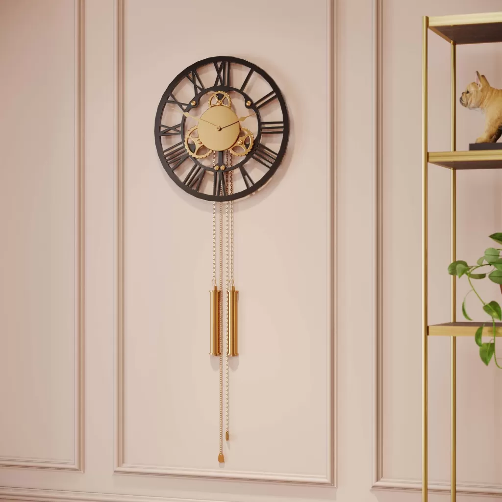 Kellot>KARE Design Clockwork Seinäkello 126x46cm