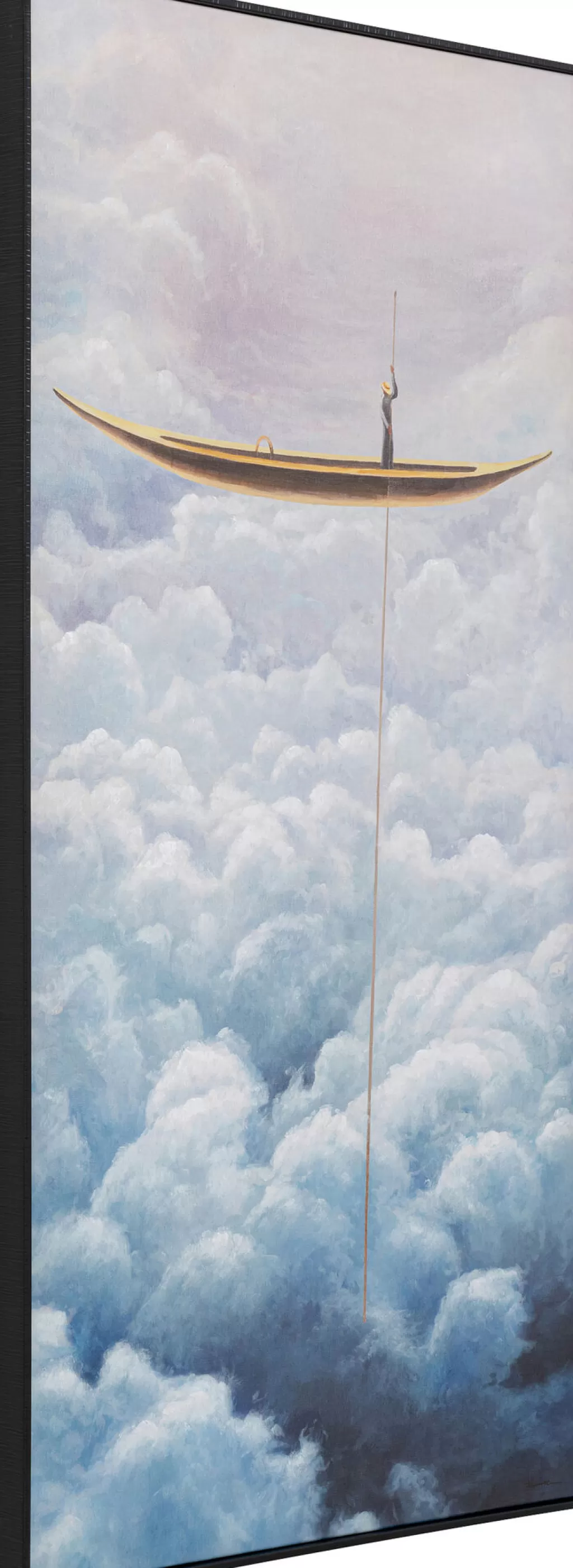 Taulut | Olohuone>KARE Design Cloud Boat Kehystetty Taulu 60x120cm