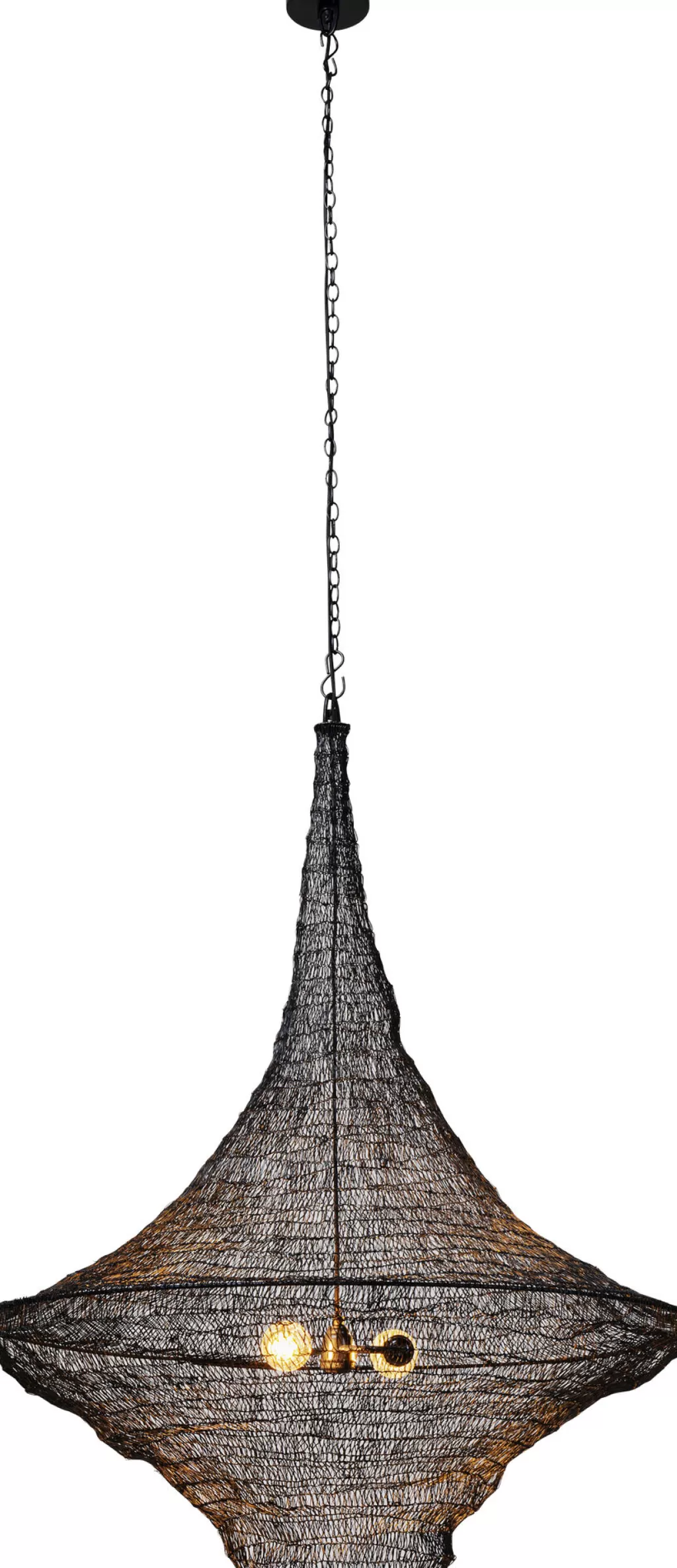 Riippuvalaisimet>KARE Design Cocoon Riippuvalaisin, Musta Ø89cm