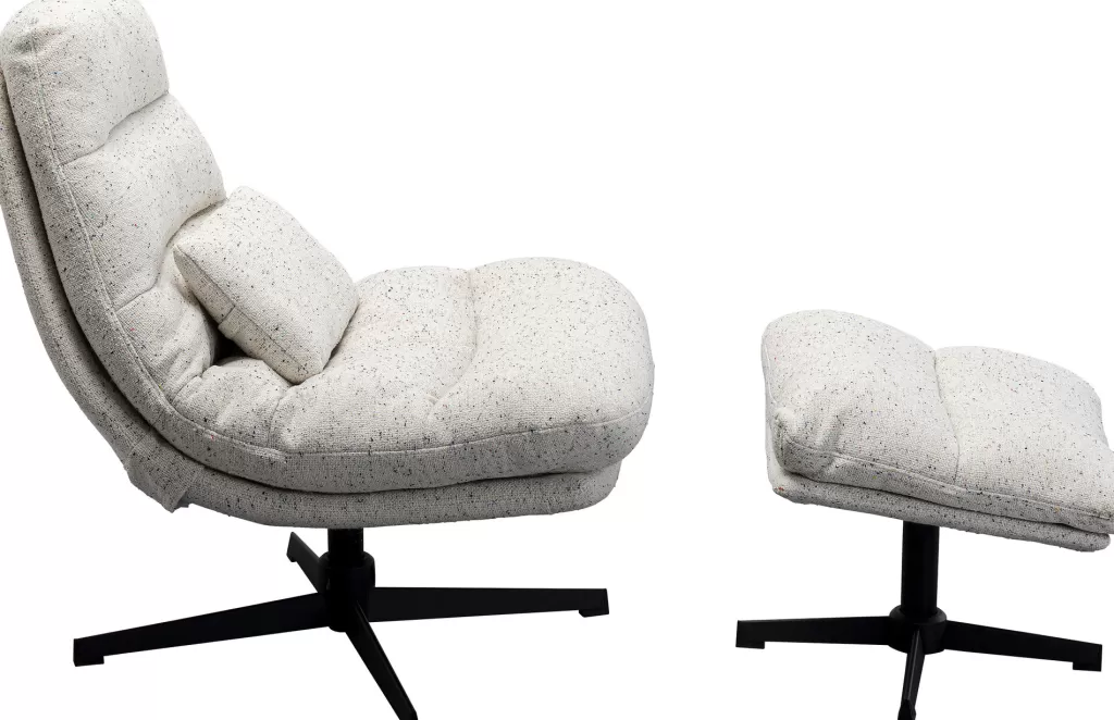 Nojatuolit>KARE Design Columbia Kääntyvä Nojatuoli + Rahi