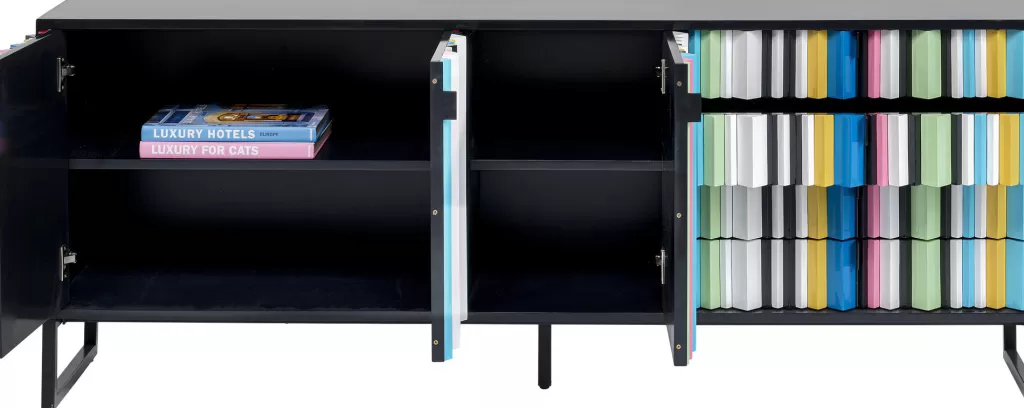 Senkit | Olohuone>KARE Design Concertina Senkki, Sivupöytä - Colore, Monivärinen 186x74cm