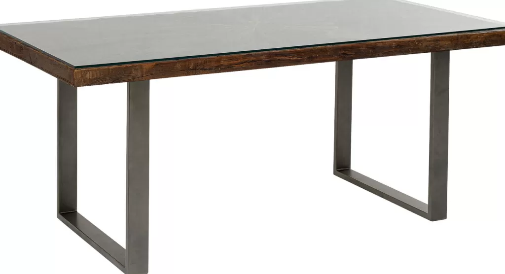 Pöydät>KARE Design Conley Pöytä, Raaka, Rouhe Metalli 180x90cm