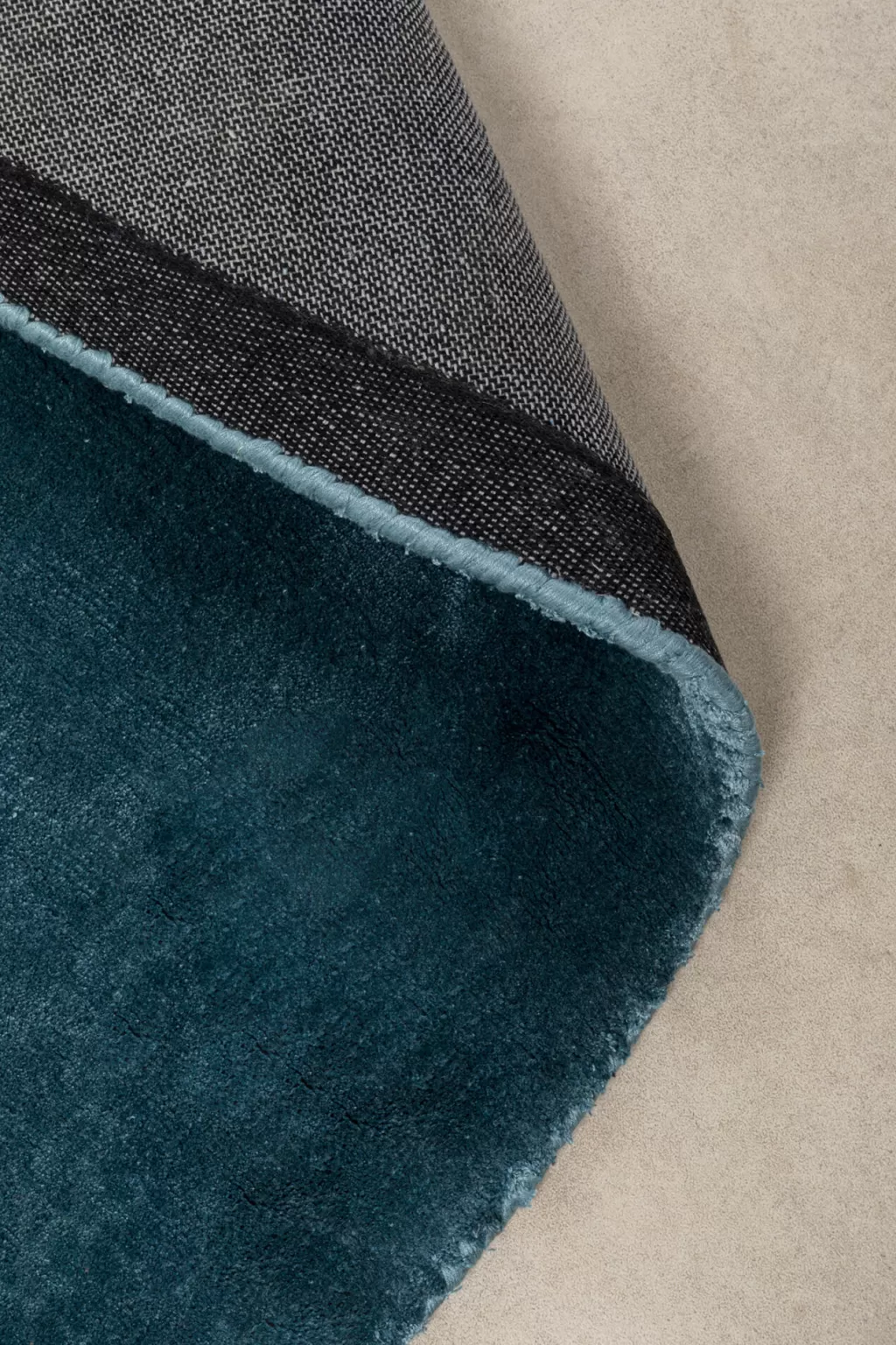 Matot>KARE Design Cosy Ocean Pyöreä Matto, Merensininen Ø200cm