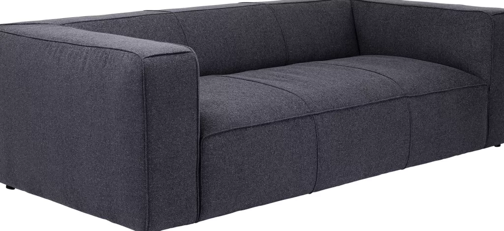 Sohvat>KARE Design Cubetto Sohva 3-istuttava - Tumma Harmaa 220cm