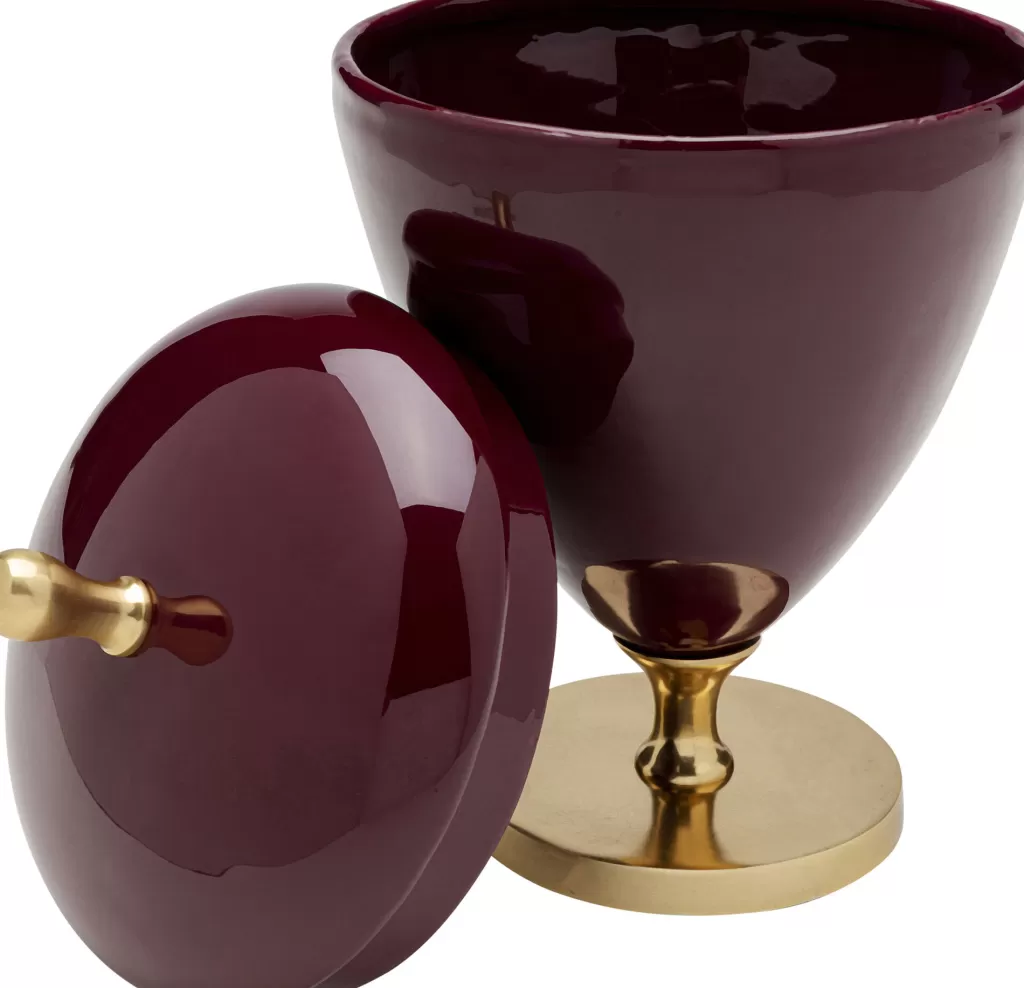Purkit>KARE Design Deco Salome Koristepurkki Punainen 24cm