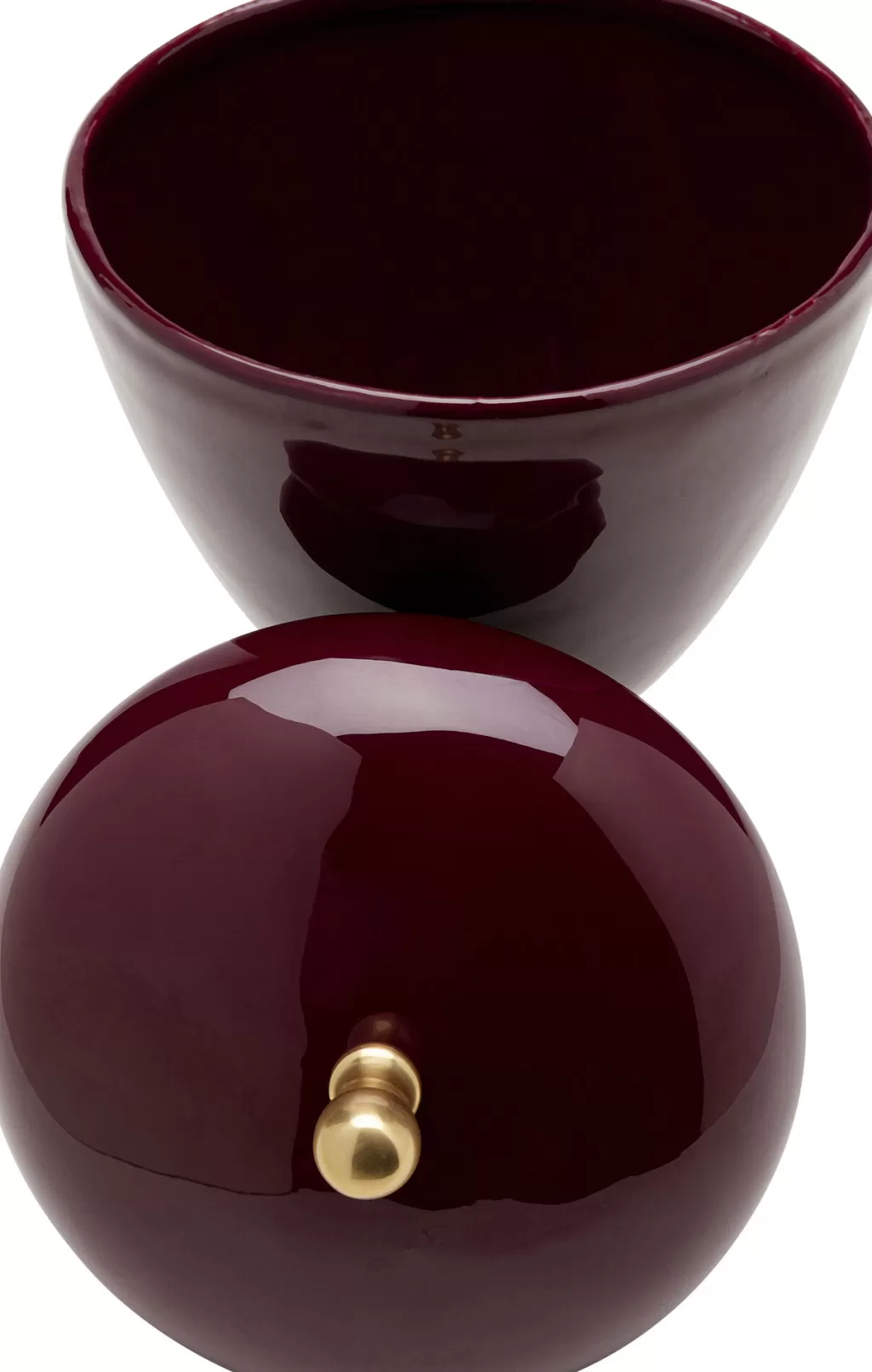 Purkit>KARE Design Deco Salome Koristepurkki Punainen 24cm