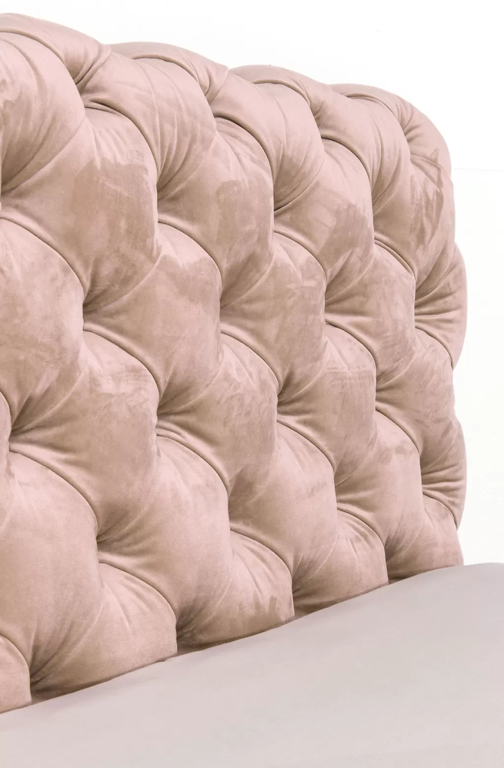 Sängyt>KARE Design Desire Velvet Ecru Sänky, Samettia 160x200cm